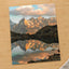 Mountain Range Reflected in Lake Chamonix Photo Wall Art (7 Sizes) - Frameable