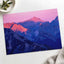 Mountain Range at Sunset by Daniel Mirlea Photo Print Wall Decor
