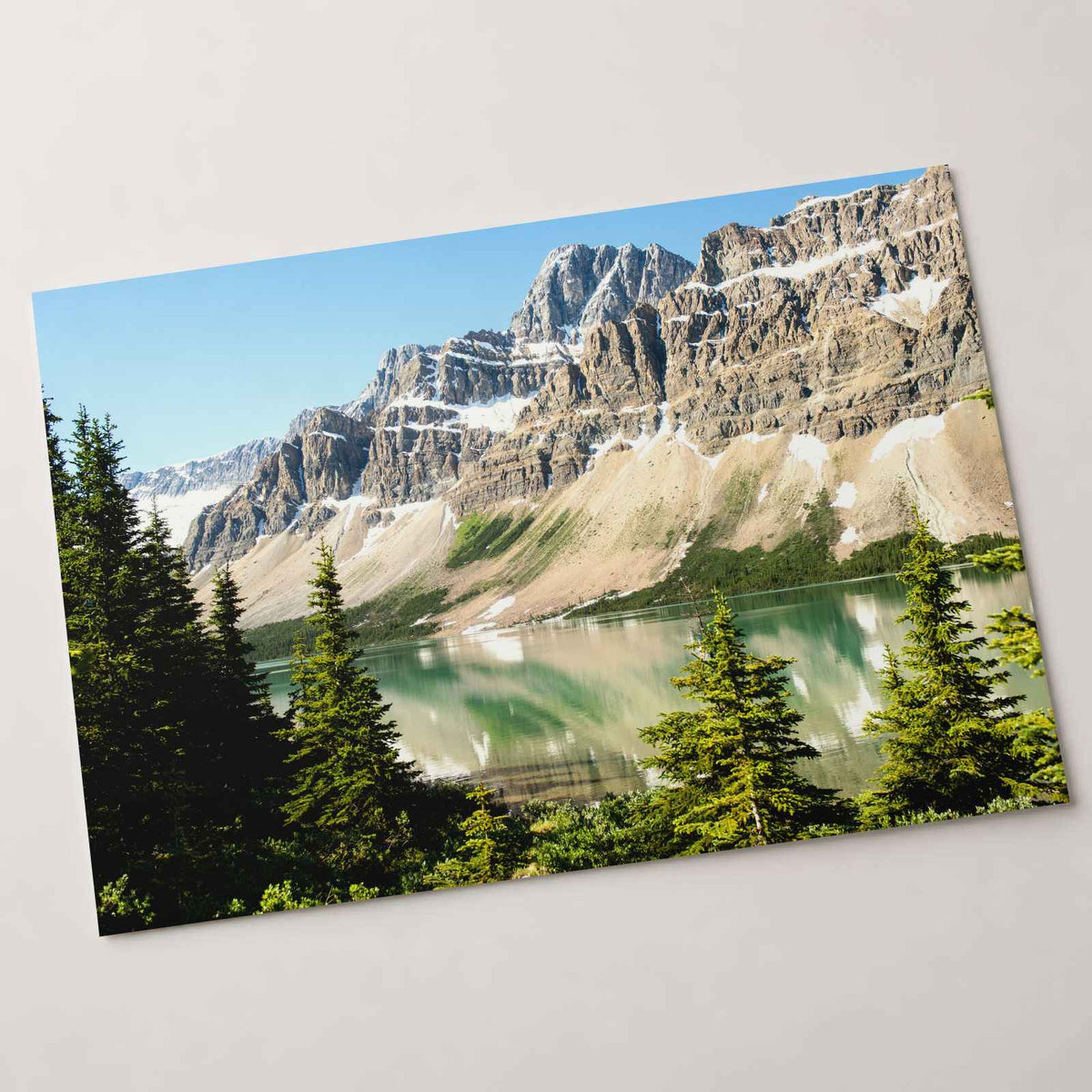 Lake in Banff Photo Wall Art (7 Sizes) - Satin Luster
