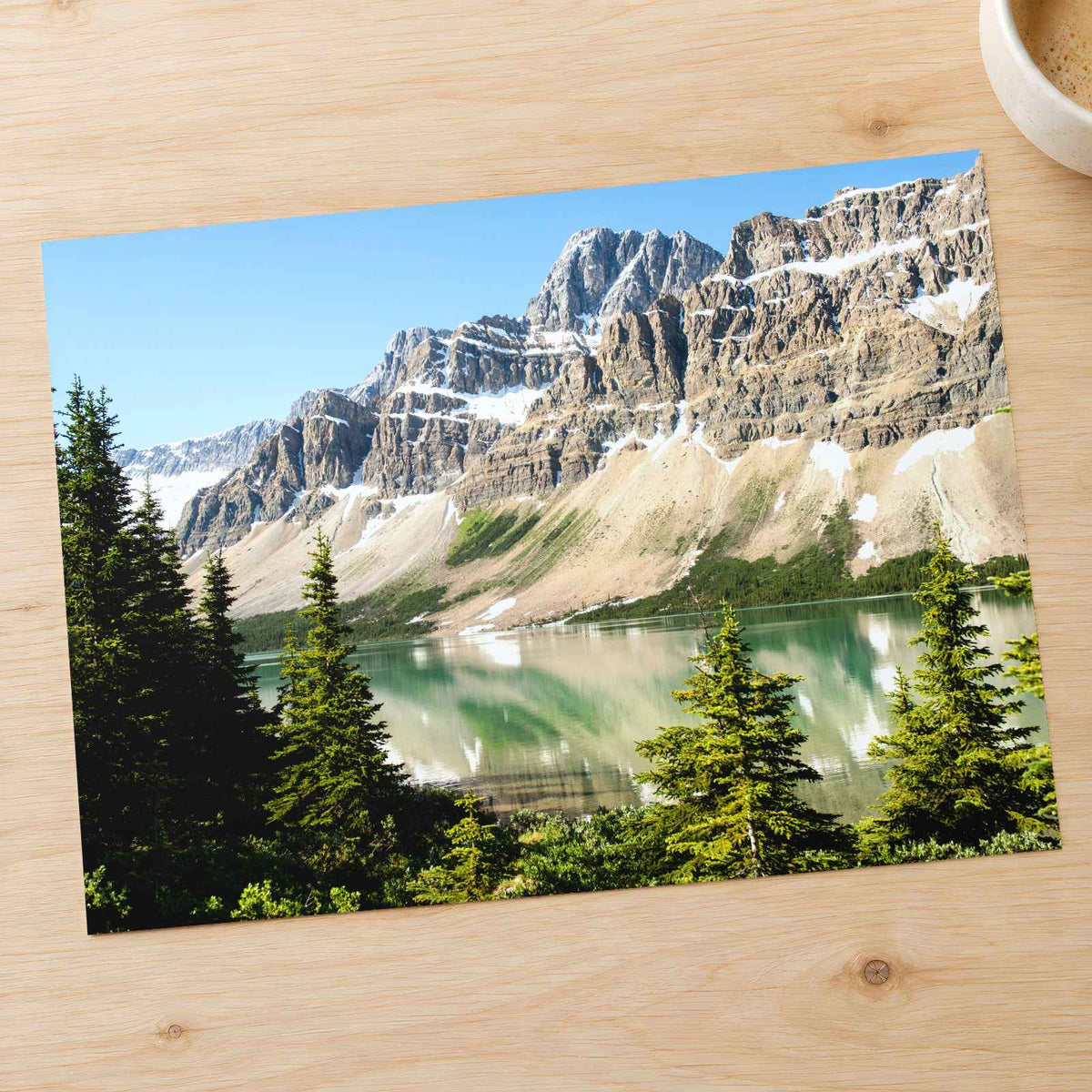 Lake in Banff Photo Wall Art (7 Sizes) - Satin Luster