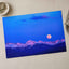 Moon Rising Over Snowy Peaks Photography Print (7 Sizes) - Heavyweight