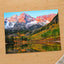 Maroon Bells in White River National Forest Photo Print Wall Decor