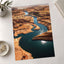 River Running Through a Canyon Photographic Art Print (7 Sizes) - High Quality