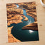 River Running Through a Canyon Photographic Art Print (7 Sizes) - High Quality