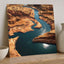 River Running Through a Canyon Photographic Art Print (7 Sizes) - High Quality