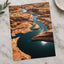 River Running Through a Canyon Photographic Art Print (7 Sizes) - High Quality