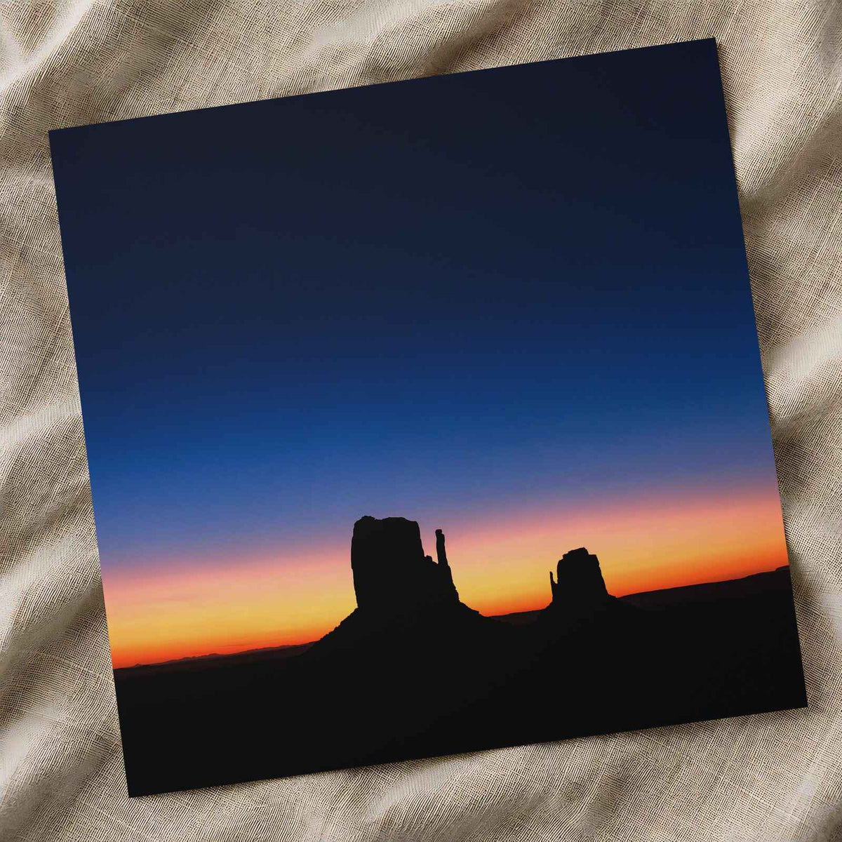 Monument Valley Sunset Arizona Photo Wall Print (7 Sizes) - Ready to Frame