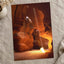 Antelope Canyon Sun Beams Arizona Photography Print (7 Sizes) - Heavyweight