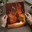 Antelope Canyon Sun Beams Arizona Photography Print (7 Sizes) - Heavyweight