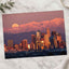 San Gabriel Mountain Snow Moon in Los Angeles California Photo Print (7 Sizes)