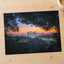 Cityscape of Los Angeles in Twightlight Photo Print Wall Decor