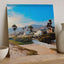 Beach Houses Photo Print (7 Sizes) - Ready to Frame