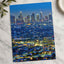 Skyline of Downtown Los Angeles at Night California Photo Wall Art (7 Sizes)