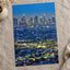 Skyline of Downtown Los Angeles at Night California Photo Wall Art (7 Sizes)