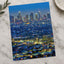 Skyline of Downtown Los Angeles at Night California Photo Wall Art (7 Sizes)