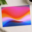 Colorful, Wavy Shapes Matte Art Print (7 Sizes) - Frameable
