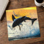 Jumping Great White Shark Photo Wall Print (5 Sizes) - Premium Quality