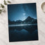 Milky Way Over Mountain and Lake Photo Wall Art (7 Sizes) - High Quality