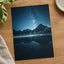 Milky Way Over Mountain and Lake Photo Wall Art (7 Sizes) - High Quality