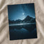 Milky Way Over Mountain and Lake by Ales Krivec Photo Print Wall Decor