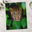 Close Up of Leopard's Face Mato Grosso Photography Print (7 Sizes)