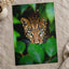 Close Up of Leopard's Face Mato Grosso Photography Print (7 Sizes)