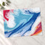 Abstract Painting of Blue, Red and White Art Print (7 Sizes) - Ready to Frame
