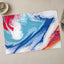 Abstract Painting of Blue, Red and White Art Print (7 Sizes) - Ready to Frame