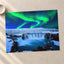 Aurora Borealis, Godafoss Waterfall, Iceland Photo Print (7 Sizes)