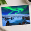 Aurora Borealis, Godafoss Waterfall, Iceland Photo Print (7 Sizes)