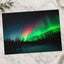 Aurora Borealis in Yellowknife, Canada Alberta Photographic Art Print (7 Sizes)