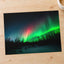 Aurora Borealis in Yellowknife, Canada Alberta Photographic Art Print (7 Sizes)