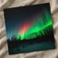 Aurora Borealis in Yellowknife, Canada Alberta Photographic Art Print (7 Sizes)