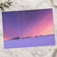 Snowy with Purple Sky in Snowy Mountains Photo Print (7 Sizes) - Crisp Detail