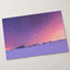 Snowy with Purple Sky in Snowy Mountains Photo Print (7 Sizes) - Crisp Detail