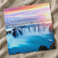 Godafoss Waterfall at Sunset Winter Iceland Photo Print (7 Sizes) - Heavyweight