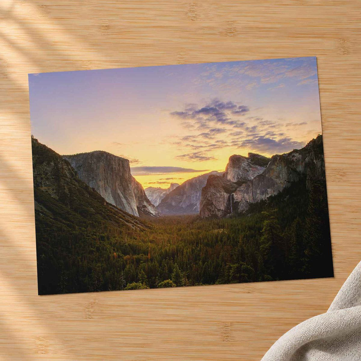 Yosemite Valley California Photo Wall Print (7 Sizes) - Frameable