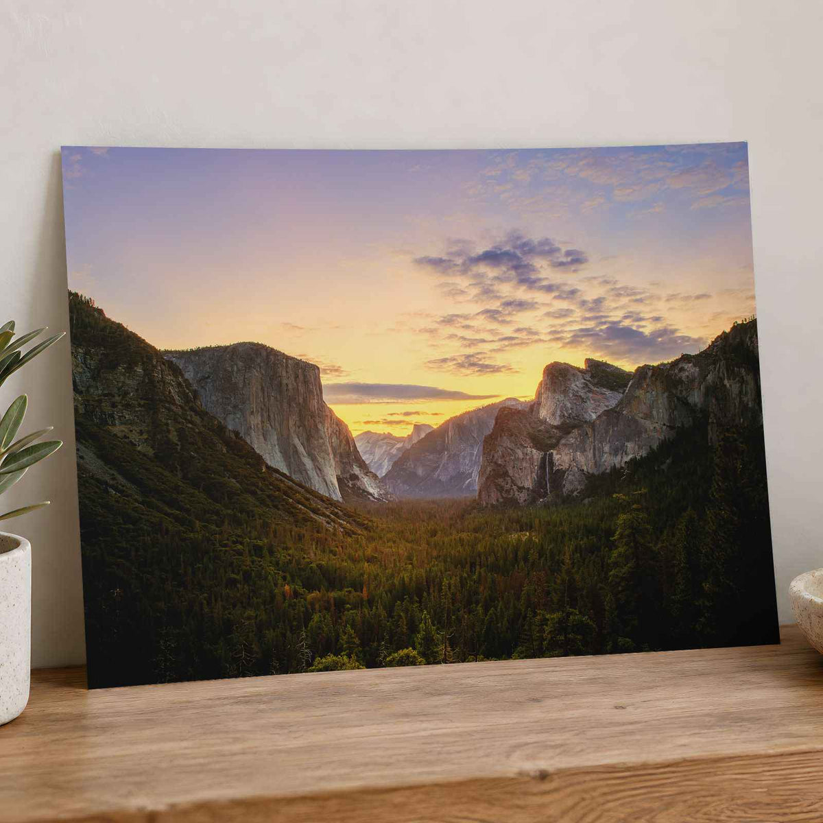 Yosemite Valley California Photo Wall Print (7 Sizes) - Frameable