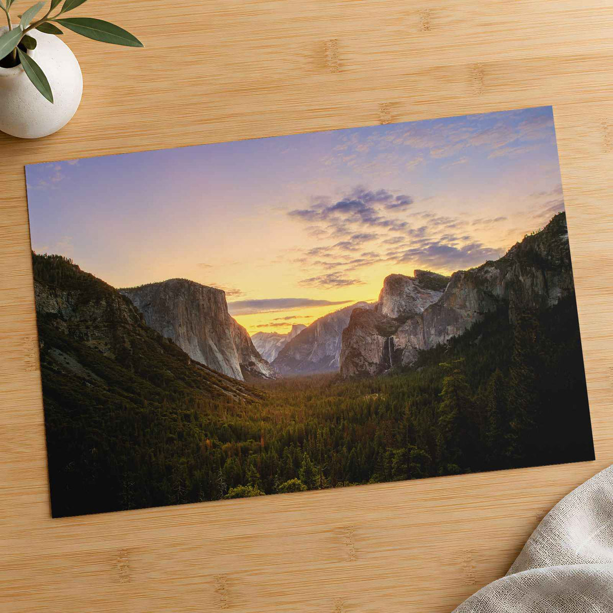 Yosemite Valley California Photo Wall Print (7 Sizes) - Frameable