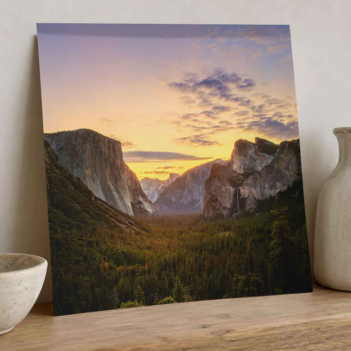 Yosemite Valley California Photo Wall Print (7 Sizes) - Frameable
