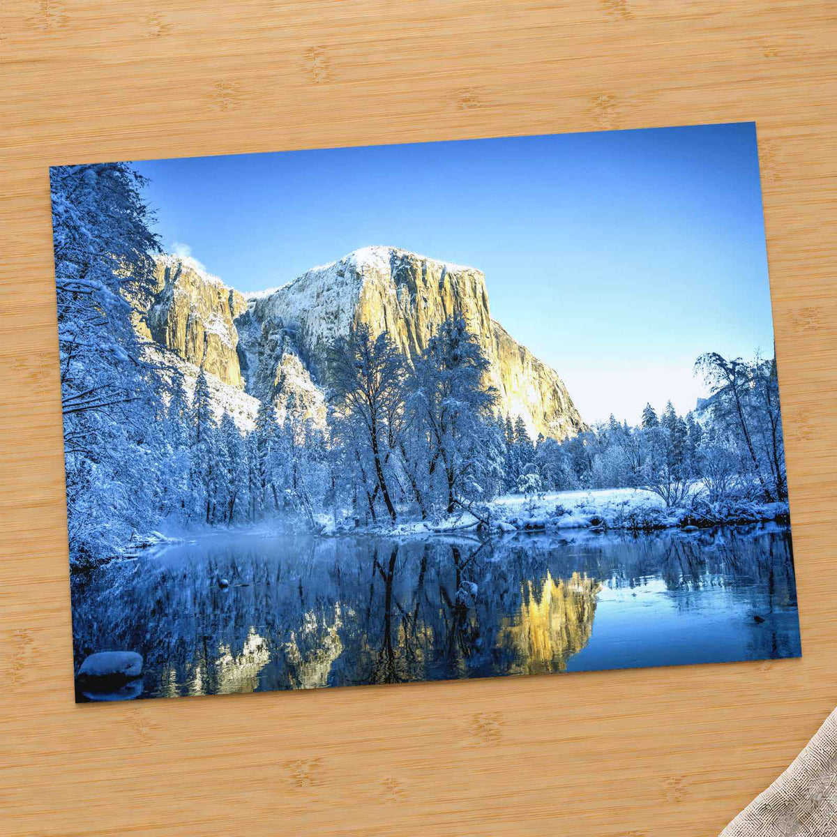 Yosemite National Park in Winter by Casey Horner Photo Print Wall Decor