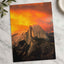 Half Dome at Sunset in Yosemite National Park California Photo Print (7 Sizes)