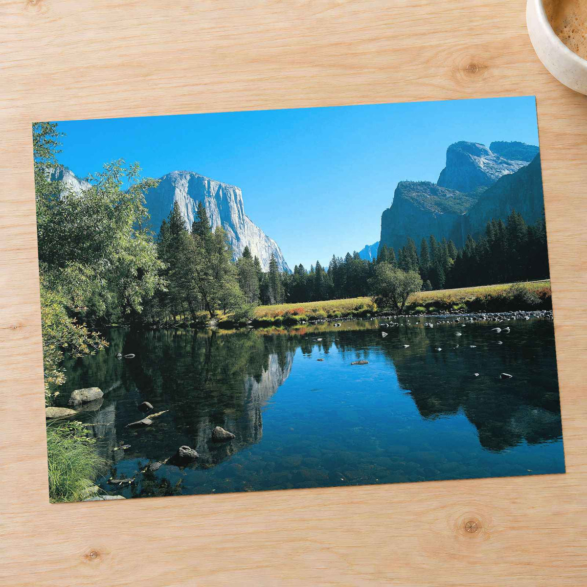 Lake at Yosemite National Park Photo Print Wall Decor