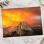 Half Dome in Yosemite at Sunset (Landscape) California Photo Wall Art (7 Sizes)