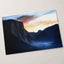 Sun Setting Over Valley Mountains in Yosemite California Photo Print (7 Sizes)