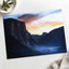 Sun Setting Over Valley Mountains in Yosemite by Casey Horner Photo Print Wall Decor