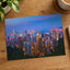 Hong Kong at Night from Mountains Photographic Art Print (7 Sizes) - Frameable