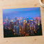 Hong Kong at Night from Mountains Photographic Art Print (7 Sizes) - Frameable