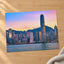 Hong Kong Skyline Skyscrapers, Ferris Wheel Photo Wall Print (7 Sizes)