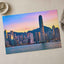 Hong Kong Skyline Skyscrapers, Ferris Wheel Photo Wall Print (7 Sizes)